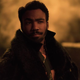 Donald Glover as Lando Calrissian.
